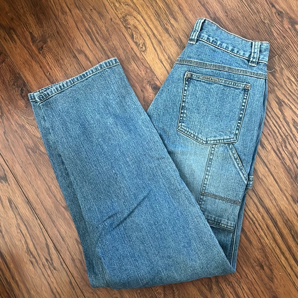 Lee wide leg carpenter jeans